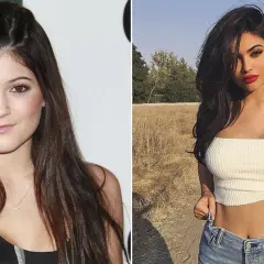 Kylie Jenner antes y después: un vistazo a su transformación.