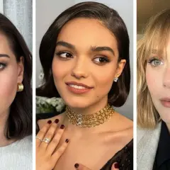 Tres mujeres lucen elegantes cortes de pelo bob, cada una con un estilo único.