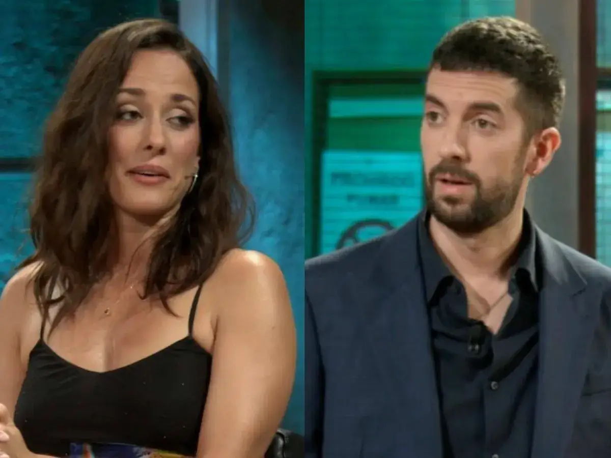 La supuesta novia de Broncano, con su mirada intensa, comparte pantalla con el presentador.