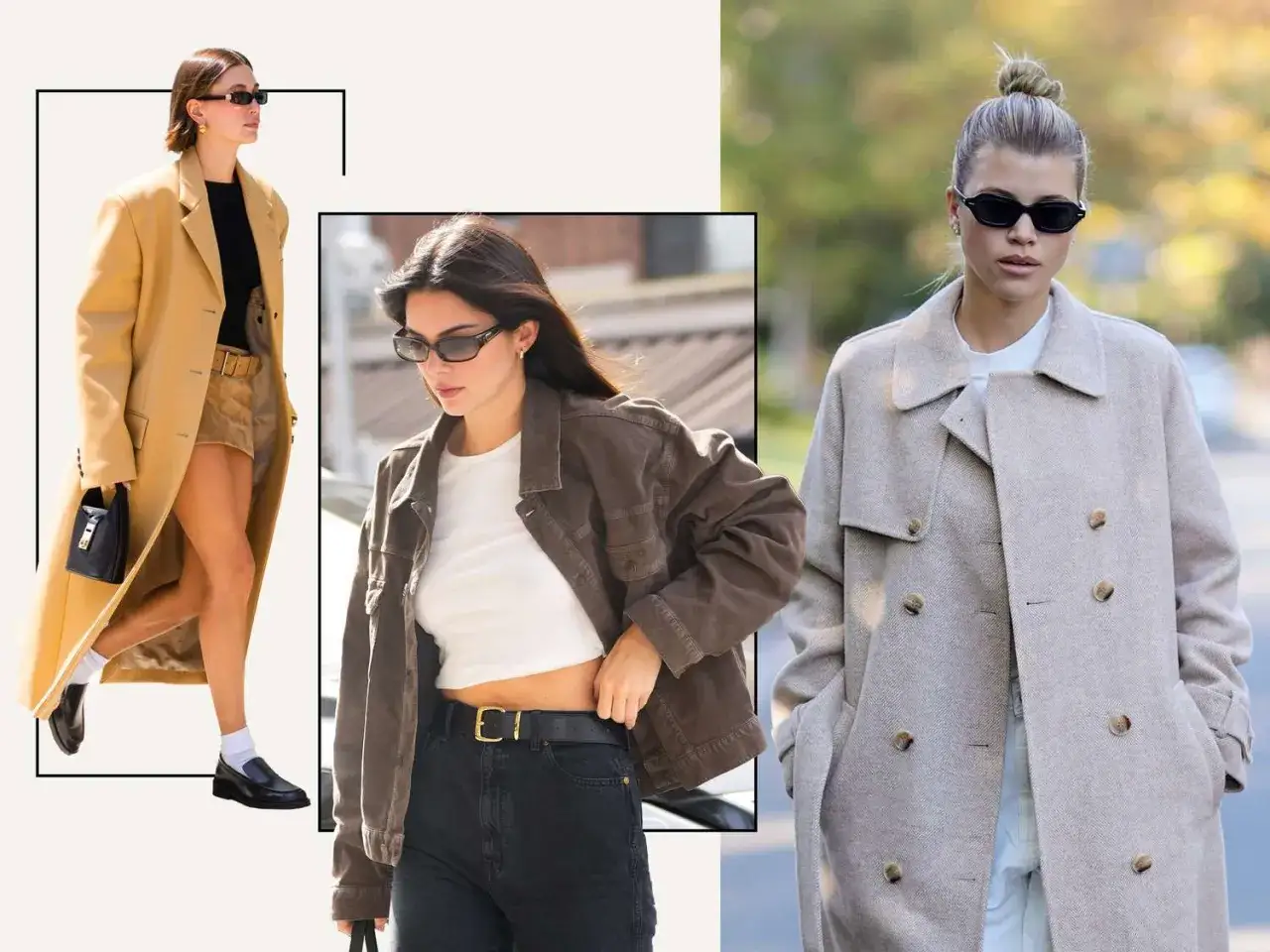 Inspiración para un armario cápsula mujer: abrigos versátiles y looks modernos.